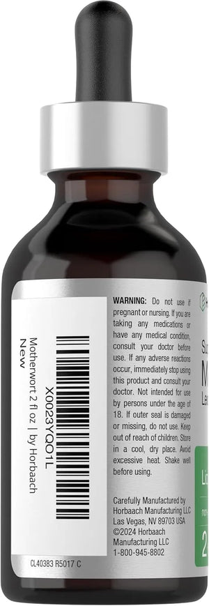 HORBAACH - Horbaach Motherwort Herb Extract Tincture 2 Fl.Oz. - The Red Vitamin MX - Suplementos Alimenticios - {{ shop.shopifyCountryName }}