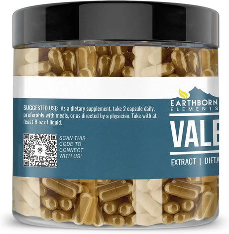 EARTHBORN ELEMENTS - Earthborn Elements Valerian Root 200 Capsulas - The Red Vitamin MX - Suplementos Alimenticios - {{ shop.shopifyCountryName }}