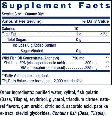 LIFE EXTENSION - Life Extension Omega-3 Fish Oil Gummy Bites 36 Gomitas - The Red Vitamin MX - Suplementos Alimenticios - {{ shop.shopifyCountryName }}