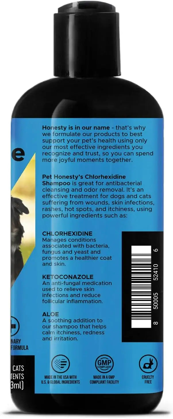 PET HONESTY - Pet Honesty Chlorhexidine Cat & Dog Seasonal Itch Relief Shampoo 16 Fl.Oz. - The Red Vitamin MX - Remedios Para La Picazón De Perros - {{ shop.shopifyCountryName }}