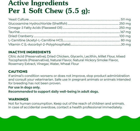 GREENIES - Greenies Dog Supplements 8-in-1 Multi-Benefit Chicken Flavor 80 Masticables - The Red Vitamin MX - Multivitamínicos Para Perros - {{ shop.shopifyCountryName }}