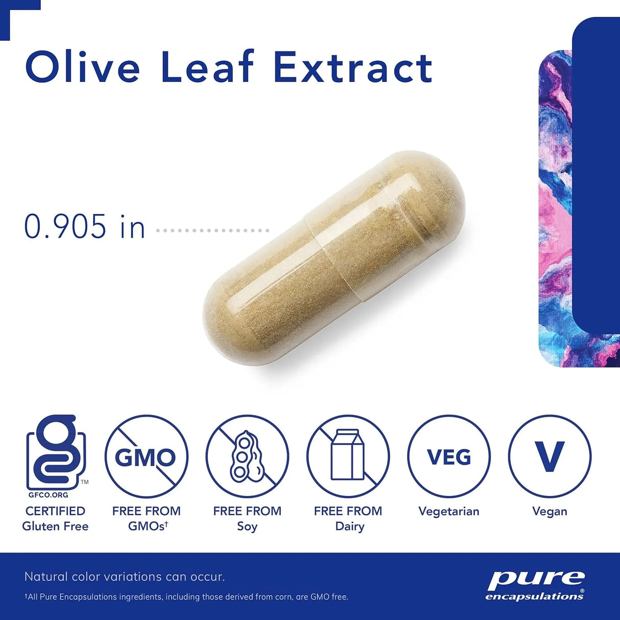 PURE ENCAPSULATIONS - Pure Encapsulations Olive Leaf Extract 60 Capsulas - The Red Vitamin MX - Suplementos Alimenticios - {{ shop.shopifyCountryName }}