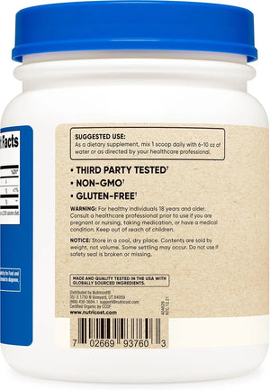 NUTRICOST - Nutricost Organic Wheatgrass Powder 454Gr. - The Red Vitamin MX - Suplementos Alimenticios - {{ shop.shopifyCountryName }}