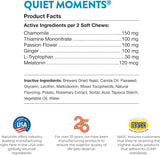 NATURVET - NaturVet Quiet Moments Calming Aid Dog Supplement 70 Masticables - The Red Vitamin MX - Relajantes Para Perros - {{ shop.shopifyCountryName }}
