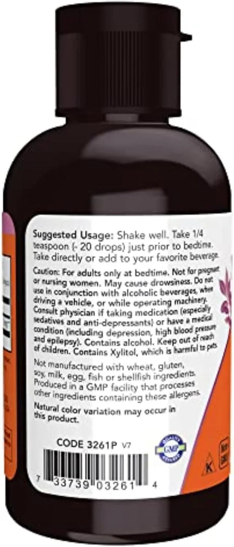 NOW SUPPLEMENTS - NOW Supplements Liquid Melatonin 3Mg. 59Ml. - The Red Vitamin MX - Suplementos Alimenticios - {{ shop.shopifyCountryName }}