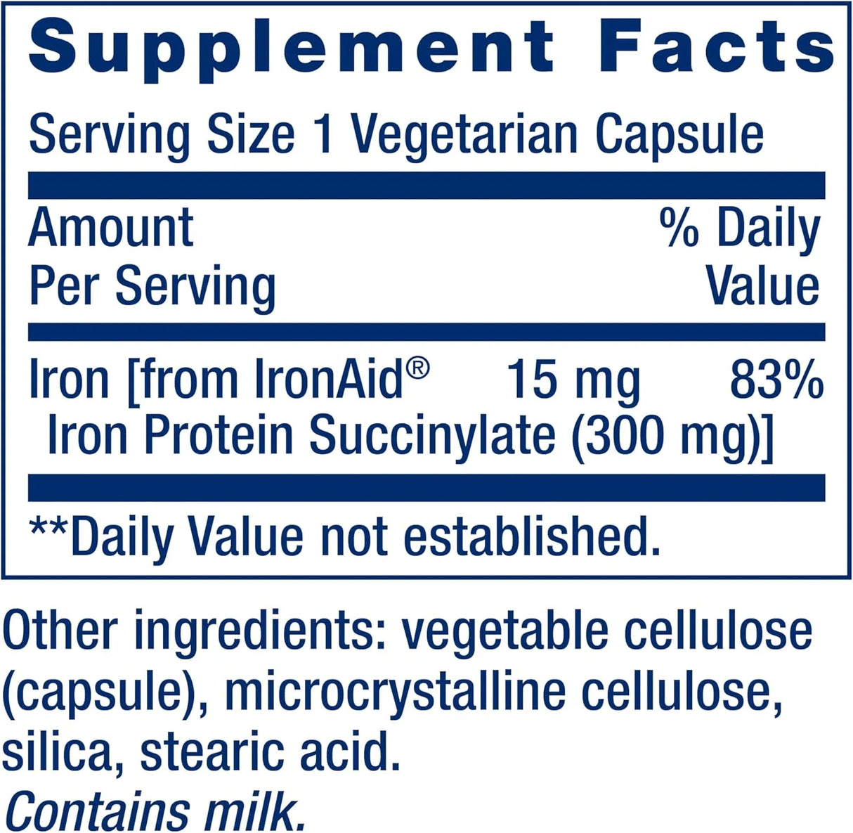 LIFE EXTENSION - Life Extension Iron Protein Plus 100 Capsulas - The Red Vitamin MX - Suplementos Alimenticios - {{ shop.shopifyCountryName }}
