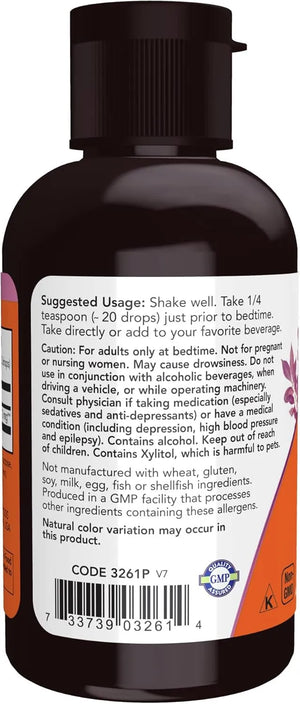NOW SUPPLEMENTS - NOW Supplements Liquid Melatonin 3Mg. 59Ml. 4 Pack - The Red Vitamin MX - Suplementos Alimenticios - {{ shop.shopifyCountryName }}