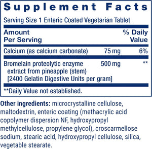 LIFE EXTENSION - Life Extension Specially-Coated Bromelain 60 Tabletas - The Red Vitamin MX - Suplementos Alimenticios - {{ shop.shopifyCountryName }}