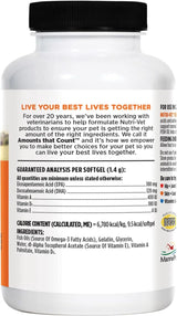 NUTRI-VET - Nutri-Vet Fish Oil Supplement for Dogs 100 Capsulas Blandas - The Red Vitamin MX - Aceite De Pescado Para Perros - {{ shop.shopifyCountryName }}