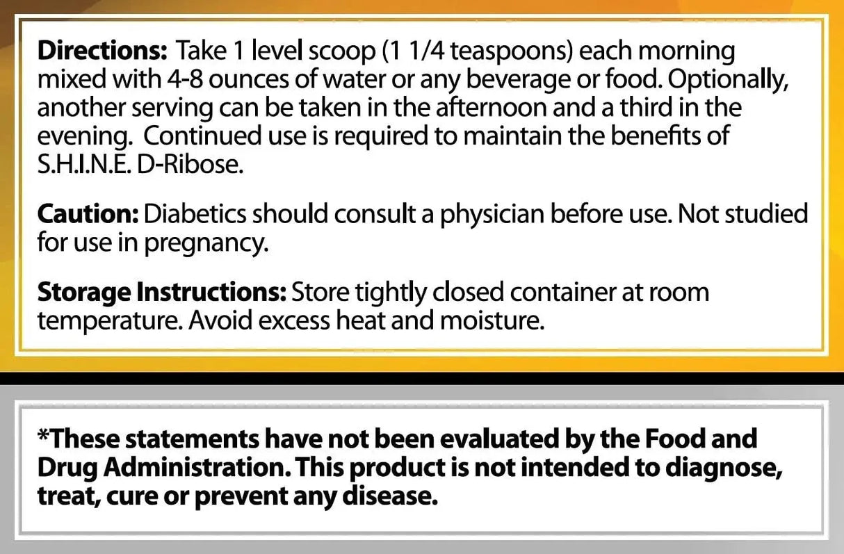 S.H.I.N.E. - S.H.I.N.E. D-Ribose with Bioenergy Ribose 280Gr. - The Red Vitamin MX - Suplementos Alimenticios - {{ shop.shopifyCountryName }}