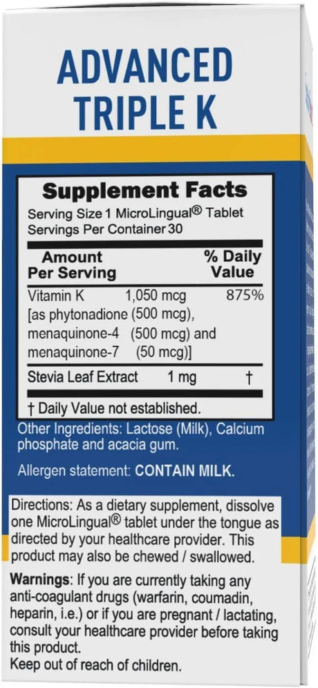SUPERIOR SOURCE - Superior Source Triple K 30 Tabletas - The Red Vitamin MX - Suplementos Alimenticios - {{ shop.shopifyCountryName }}