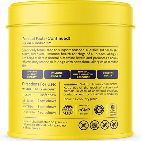 FINN - Finn Allergy & Itch for Dogs 90 Masticables - The Red Vitamin MX - Remedios Para La Picazón De Perros - {{ shop.shopifyCountryName }}