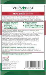 VET'S BEST - Vet's Best Dog Hot Spot Itch Relief Spray for Dogs 16 Fl.Oz. - The Red Vitamin MX - Remedios Para La Picazón De Perros - {{ shop.shopifyCountryName }}