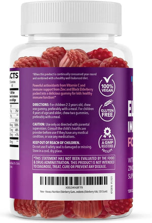 HAVASU NUTRITION - HAVASU NUTRITION Elderberry Gummies for Kids with Zinc and Vitamin C 120 Gomitas - The Red Vitamin MX - Suplementos Alimenticios - {{ shop.shopifyCountryName }}