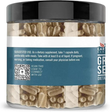 EARTHBORN ELEMENTS - Earthborn Elements Grapefruit Seed Extract 200 Capsulas - The Red Vitamin MX - Suplementos Alimenticios - {{ shop.shopifyCountryName }}