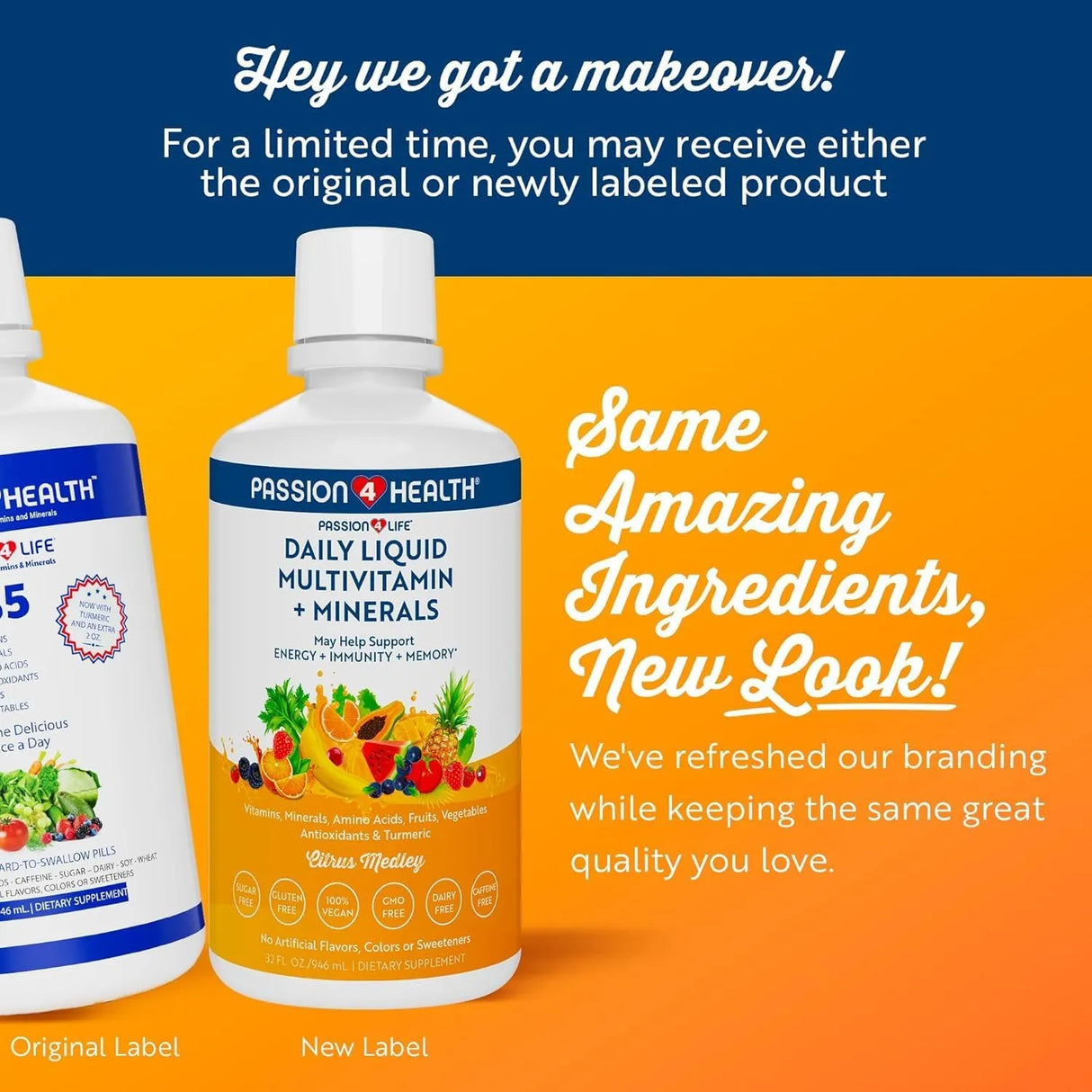 PASSION 4 LIFE - Passion 4 Life Mega Liquid Multivitamins 32 Fl. Oz. - The Red Vitamin MX - Suplementos Alimenticios - {{ shop.shopifyCountryName }}