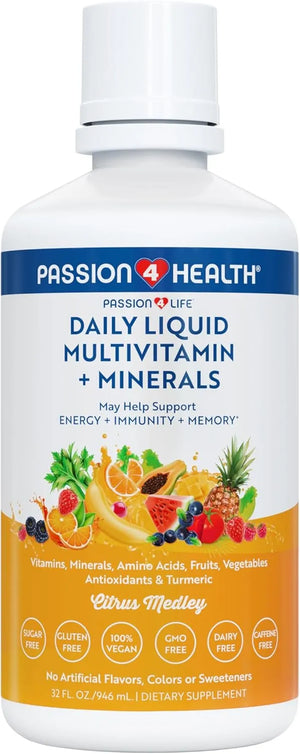 PASSION 4 LIFE - Passion 4 Life Mega Liquid Multivitamins 32 Fl. Oz. - The Red Vitamin MX - Suplementos Alimenticios - {{ shop.shopifyCountryName }}