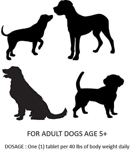 ESSENTIAL PET - Essential Pet Products Adult Dog Hip & Joint Support 120 Tabletas Masticables - The Red Vitamin MX - Cuidado De Cadera Y Articulaciones Para Perros - {{ shop.shopifyCountryName }}