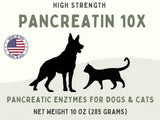 Paw Vitality Pancreatin 10X Pancreatic enzymes for Dogs and Cats 285Gr.