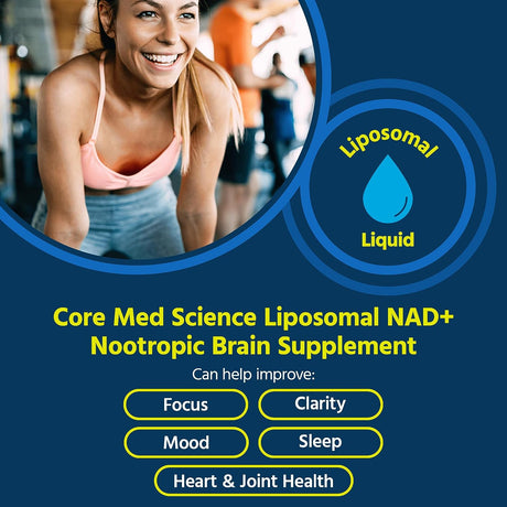 Core Med Science Liposomal NAD Supplement Liquid 120Ml. - The Red Vitamin MX - Suplementos Alimenticios - CORE MED SCIENCE