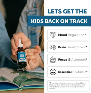 TRIQUETRA - Triquetra Organic Kids Methylfolate + Methyl B12 Cofactor 1Oz. - The Red Vitamin MX - Suplementos Alimenticios - {{ shop.shopifyCountryName }}