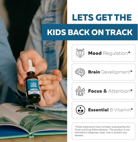 TRIQUETRA - Triquetra Organic Kids Methylfolate + Methyl B12 Cofactor 1Oz. - The Red Vitamin MX - Suplementos Alimenticios - {{ shop.shopifyCountryName }}