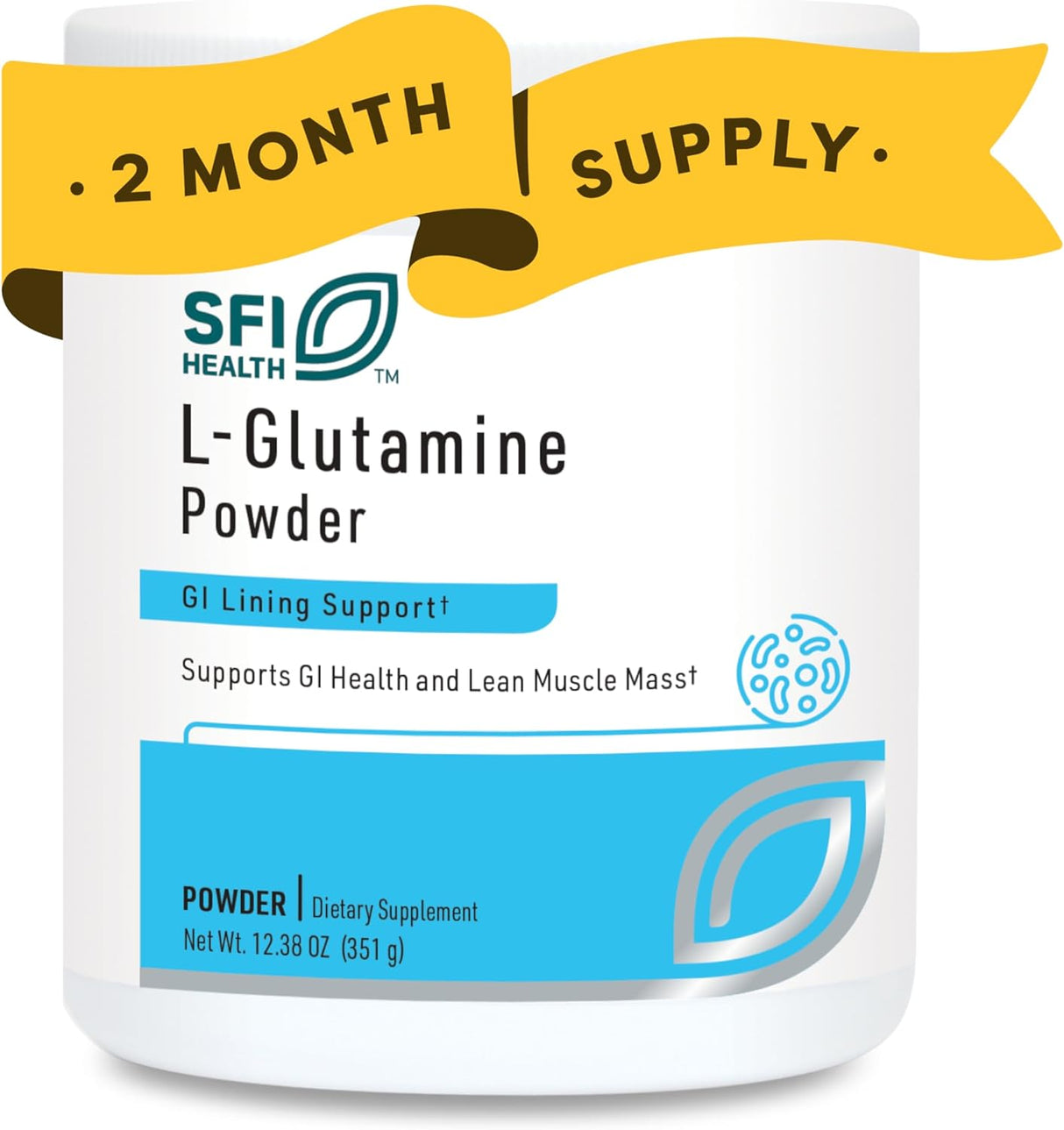 Klaire Labs L Glutamine Powder 5000Mg. 60 Servicios 351Gr.