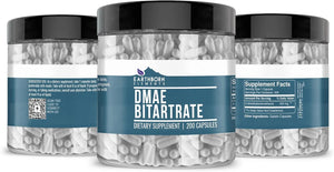 EARTHBORN ELEMENTS - Earthborn Elements DMAE Bitartrate 200 Capsulas - The Red Vitamin MX - Suplementos Alimenticios - {{ shop.shopifyCountryName }}