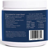 DOGLETICS - Dogletics Large Breed Daily Multivitamin Bacon Flavor 90 Masticables - The Red Vitamin MX - Multivitamínicos Para Perros - {{ shop.shopifyCountryName }}