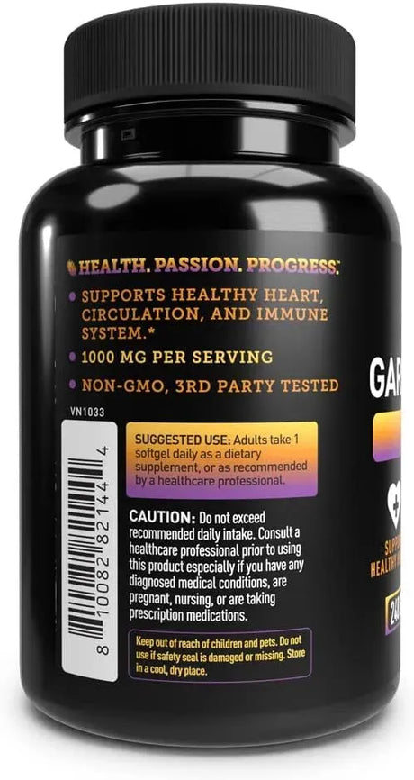 VELA NUTRITION - Vela Odorless Garlic 1000Mg. 200 Capsulas Blandas - The Red Vitamin MX - Suplementos Alimenticios - {{ shop.shopifyCountryName }}