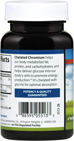 CARLSON - Carlson Chelated Chromium 200mcg 300 Tabletas - The Red Vitamin MX - Suplementos Alimenticios - {{ shop.shopifyCountryName }}