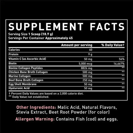 ZEAL NATURALS - Zeal Naturals Premium Multi Collagen Peptides Protein Powder Strawberry 526Gr. - The Red Vitamin MX - Suplementos Alimenticios - {{ shop.shopifyCountryName }}