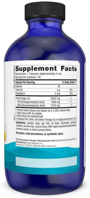 NORDIC NATURALS - Nordic Naturals Ultimate Omega Liquid Lemon Flavor 237Ml. - The Red Vitamin MX - Suplementos Alimenticios - {{ shop.shopifyCountryName }}