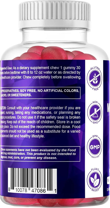 VITAMATIC - Vitamatic Melatonin 10Mg. Gummies 60 Gomitas 2 Pack - The Red Vitamin MX - Suplementos Alimenticios - {{ shop.shopifyCountryName }}