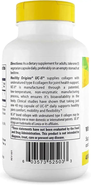 HEALTHY ORIGINS - Healthy Origins UC-II 40Mg. 120 Capsulas - The Red Vitamin MX - Suplementos Alimenticios - {{ shop.shopifyCountryName }}