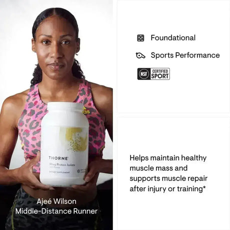 THORNE RESEARCH - THORNE Whey Protein Isolate Vanilla Flavored 30 Servicios 837Gr. - The Red Vitamin MX - Suplementos Alimenticios - {{ shop.shopifyCountryName }}