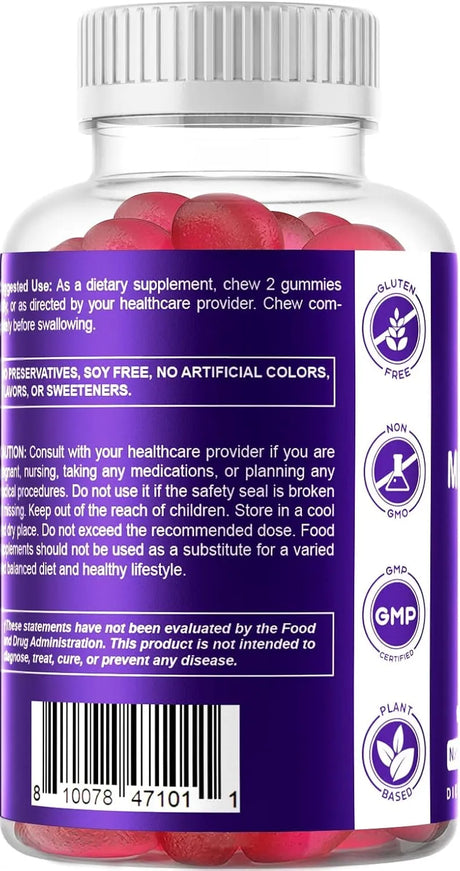 VITAMATIC - Vitamatic Melatonin 20Mg. 60 Gomitas - The Red Vitamin MX - Suplementos Alimenticios - {{ shop.shopifyCountryName }}