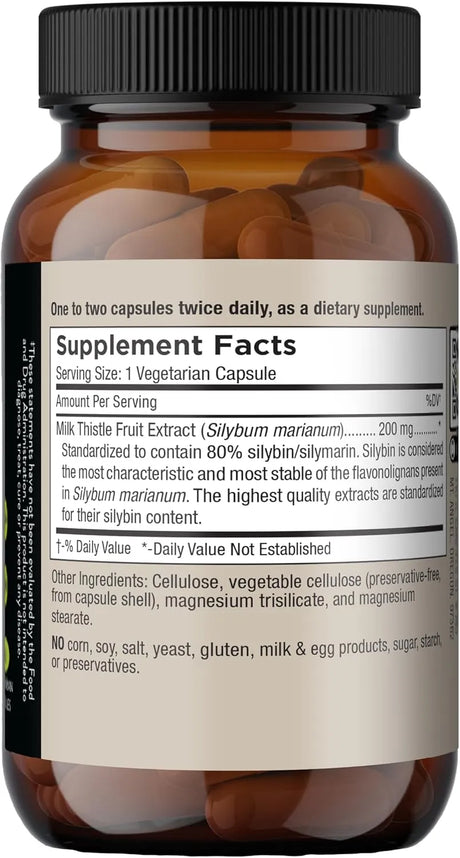 MT. ANGEL VITAMINS - Mt. Angel Vitamins' Milk Thistle 60 Capsulas - The Red Vitamin MX - Suplementos Alimenticios - {{ shop.shopifyCountryName }}