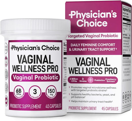 PHYSICIAN'S CHOICE - Physician's CHOICE Vaginal Probiotics for Women - The Red Vitamin MX - Suplementos Alimenticios - {{ shop.shopifyCountryName }}