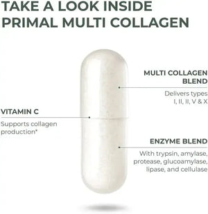 PRIMAL HARVEST - Primal Harvest Multi Collagen 120 Capsulas - The Red Vitamin MX - Suplementos Alimenticios - {{ shop.shopifyCountryName }}