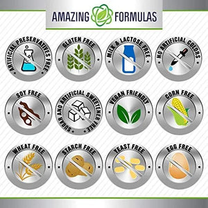 AMAZING FORMULAS - Amazing Formulas L-Ornithine 1500Mg. 120 Capsulas - The Red Vitamin MX - Suplementos Alimenticios - {{ shop.shopifyCountryName }}