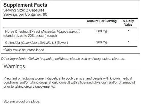 VITACOST - Vitacost Horse Chestnut 500Mg. 180 Capsulas - The Red Vitamin MX - Suplementos Alimenticios - {{ shop.shopifyCountryName }}