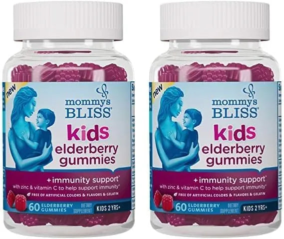 MOMMY'S BLISS - Mommy's Bliss Kids Elderberry Gummies 60 Gomitas 2 Pack - The Red Vitamin MX - Suplementos Alimenticios - {{ shop.shopifyCountryName }}