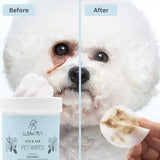 CLEAN PET - Clean Pet Eye & Ear Pet Wipes Original 100 Toallitas - The Red Vitamin MX - Cuidado De Los Ojos De Los Perros - {{ shop.shopifyCountryName }}