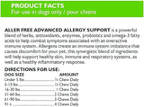 ONLY NATURAL PET AllerFree Advanced Allergy Support for Dogs 60 Masticables 2 Pack