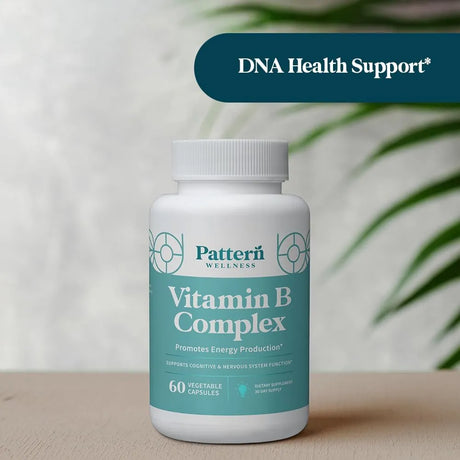 PATTERN WELLNESS - Pattern Wellness Vitamin B Complex 60 Capsulas - The Red Vitamin MX - Suplementos Alimenticios - {{ shop.shopifyCountryName }}