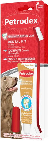 PETRODEX - Petrodex Dental Care Kit for Dogs and Puppies 2.5 Oz. - The Red Vitamin MX - Cuidado Dental Para Perros - {{ shop.shopifyCountryName }}