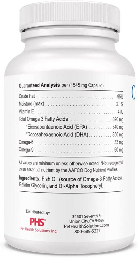 OMEGA-CAPS ES - OMEGA-CAPS ES Omega-Caps High Potency Snip Tips for Medium to Large Breeds 60 Capsulas - The Red Vitamin MX - Aceite De Pescado Para Perros - {{ shop.shopifyCountryName }}