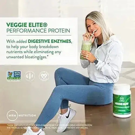 MRM - MRM Nutrition Veggie Elite Performance Protein 30 Servicios Salted Caramel 1,020Gr. - The Red Vitamin MX - Suplementos Alimenticios - {{ shop.shopifyCountryName }}