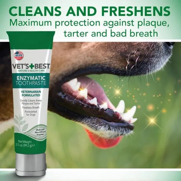 VET'S BEST - Vet’s Best Enzymatic Dog Toothpaste Grape flavor 3.5 Oz. - The Red Vitamin MX - Cuidado Dental Para Perros - {{ shop.shopifyCountryName }}